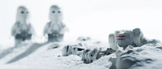 Illustration for article titled Daily life on Hoth, illustrated with Lego